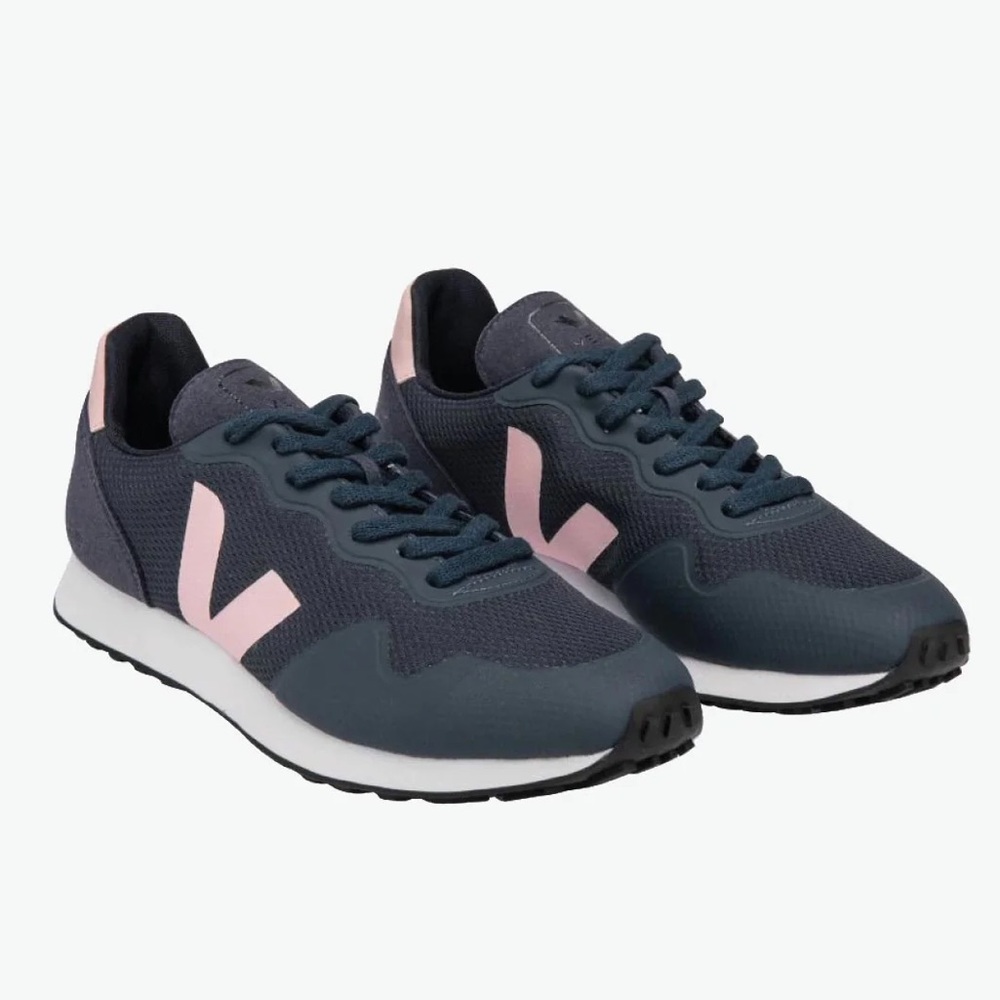 Veja SDU Alveomesh Nautico Petale Navy and Pink Women's Sneakers NWT